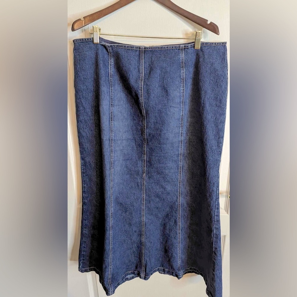 Venezia Blue Jean Skirt size:20